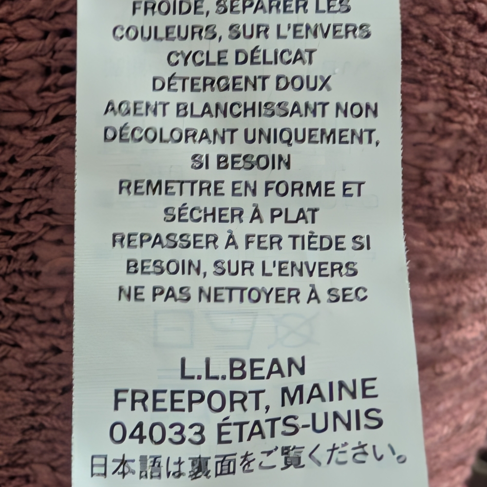 L.L. Bean Women's Soft Pink Crew Neck Sweater - Picture 7 of 7
